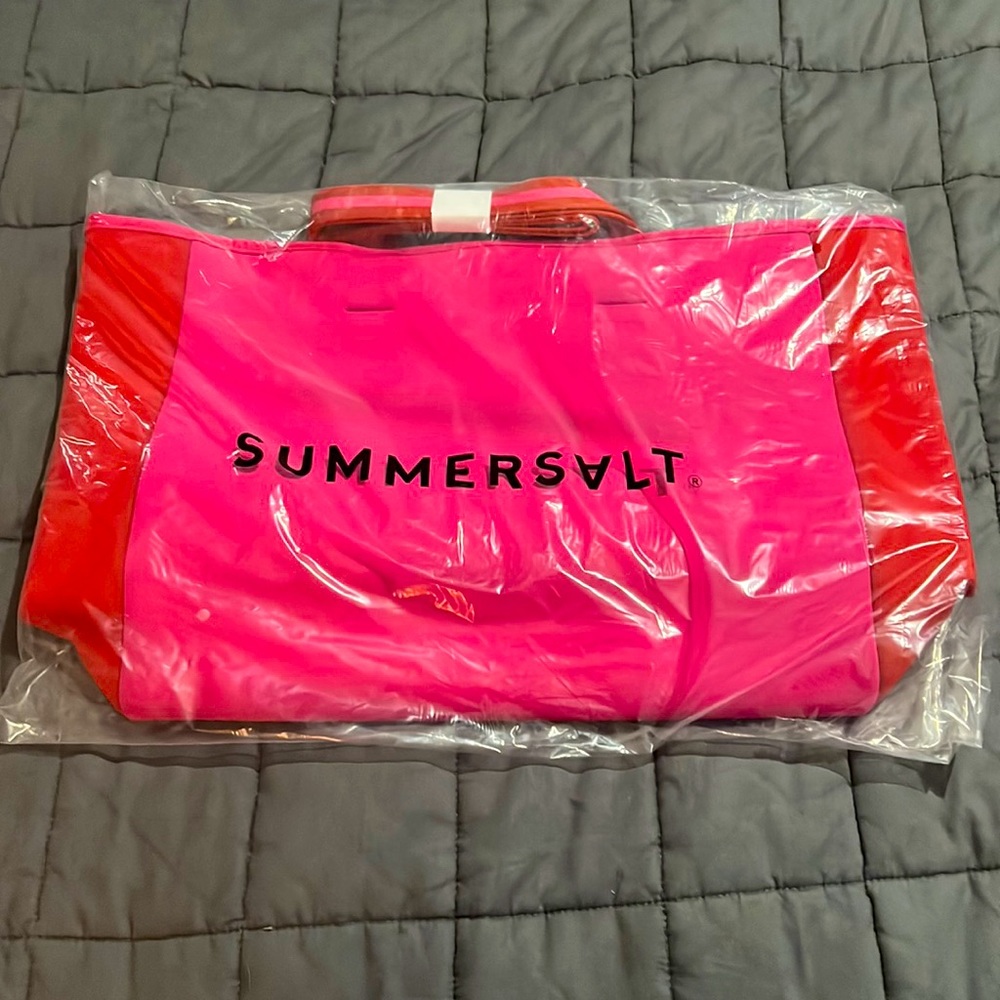 SummerSalt bag- Red and Pink